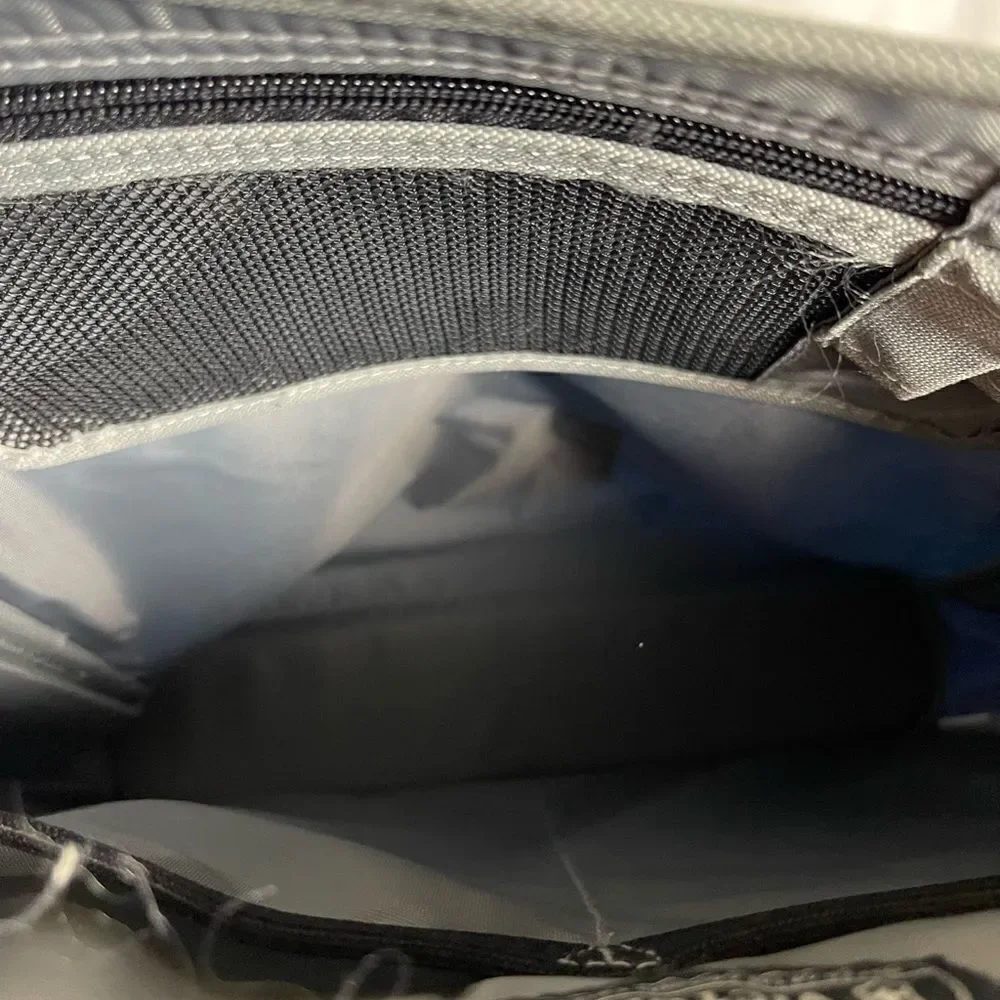 Victorinox Swiss Army Blue and gray office in a bag laptop shoulder bag.